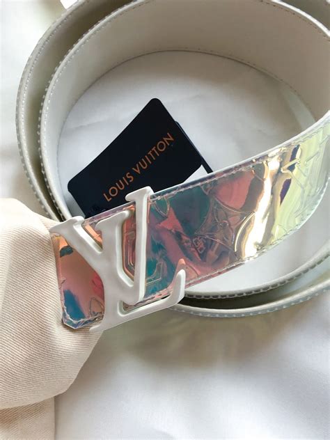 lv belts canada|louis vuitton holographic belt.